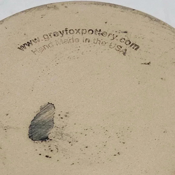 Grey Fox Pottery Coffee Mug 12 oz Handmade Michigan Renaissance Festival 2010 - Picture 5 of 5